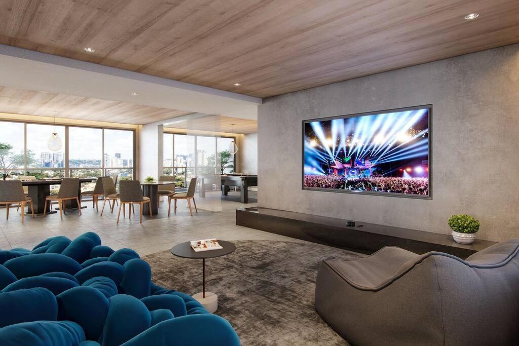 Apartamento Completo A 230m Do Metro Brooklin São Paulo