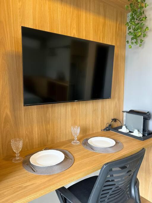 Completo A 230m Do Metro Brooklin Apartamento *